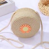 Round Straw Bag - Wear with style