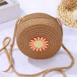 Round Straw Bag - Wear with style