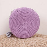 Round Straw Bag - Wear with style