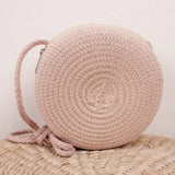 Round Straw Bag - Wear with style