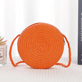 Round Straw Bag - Wear with style