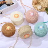 Round Straw Bag - Wear with style