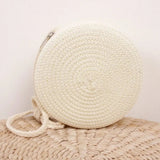 Round Straw Bag - Wear with style