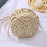 Round Straw Bag - Wear with style