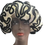 Ruffled Handmade Knit Bucket Hat - Wear with style
