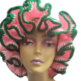 Ruffled Handmade Knit Bucket Hat - Wear with style