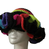 Ruffled Handmade Knit Bucket Hat - Wear with style