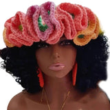 Ruffled Handmade Knit Bucket Hat - Wear with style