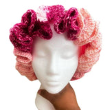 Ruffled Handmade Knit Bucket Hat - Wear with style