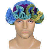 Ruffled Handmade Knit Bucket Hat - Wear with style