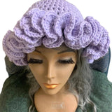Ruffled Handmade Knit Bucket Hat - Wear with style