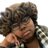 Ruffled Handmade Knit Bucket Hat - Wear with style