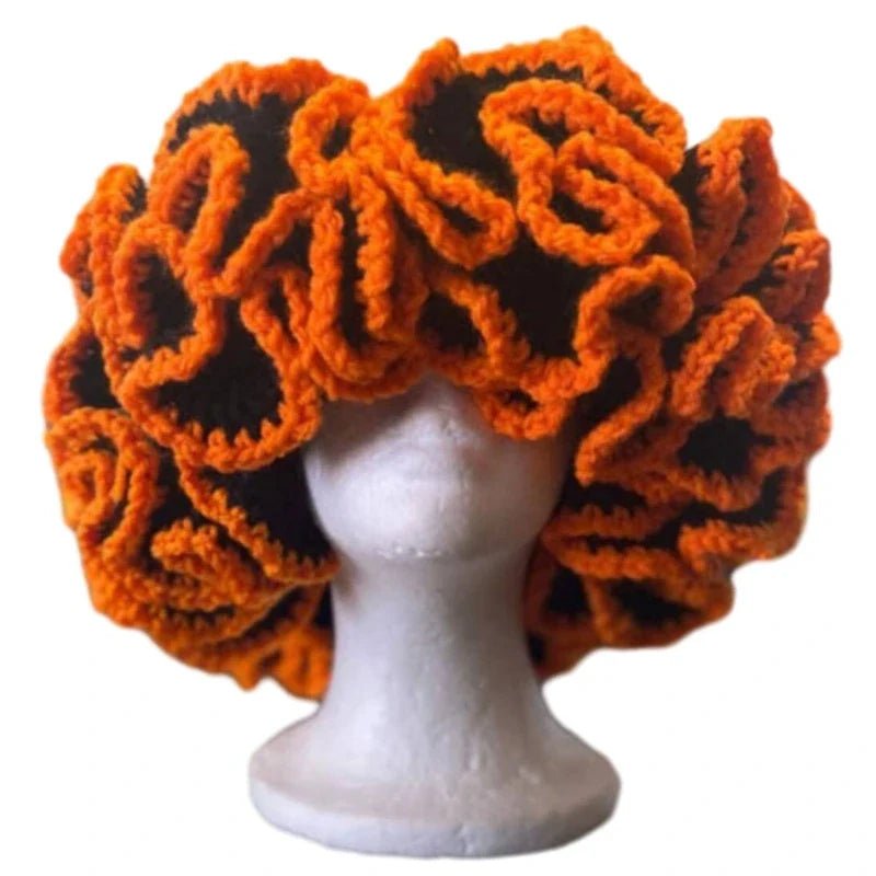 Ruffled Handmade Knit Bucket Hat - Wear with style