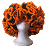 Ruffled Handmade Knit Bucket Hat - Wear with style