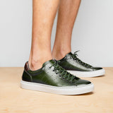 65-201-OLV RUSSO Burnished Italian Calfskin - Olive