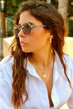 Sapphire Evil Eye Necklaces Choker - Wear with style