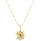 Sapphire Evil Eye Necklaces Choker - Wear with style