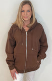 Saturdays Oversized Hoodie-Chocolate - Wear with style