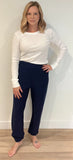 Saturdays Waffle Joggers-Navy - Wear with style