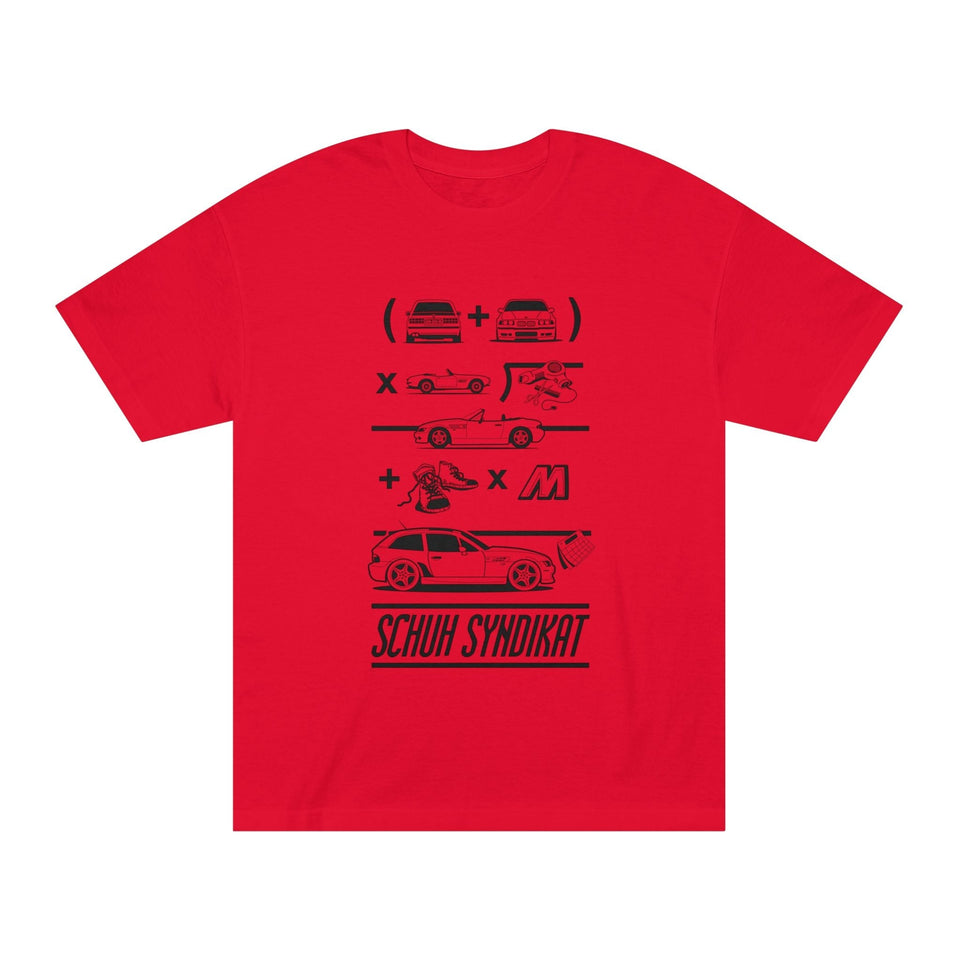 Schuh Syndikat, Clownshoe Math Tee - Unisex American Apparel Classic T-Shirt - Wear with style