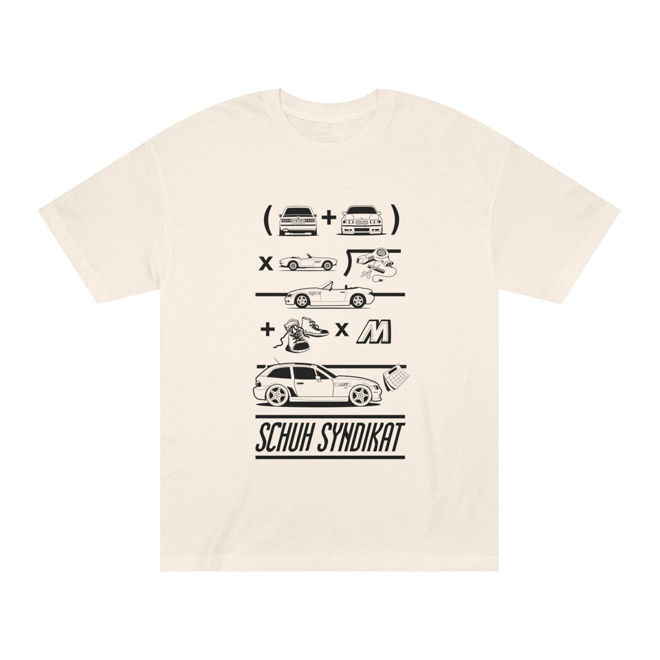Schuh Syndikat, Clownshoe Math Tee - Unisex American Apparel Classic T-Shirt - Wear with style