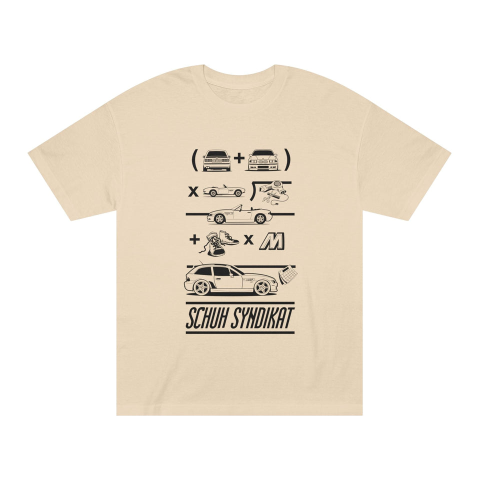 Schuh Syndikat, Clownshoe Math Tee - Unisex American Apparel Classic T-Shirt - Wear with style
