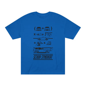 Schuh Syndikat, Clownshoe Math Tee - Unisex American Apparel Classic T-Shirt - Wear with style