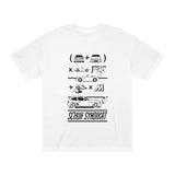 Schuh Syndikat, Clownshoe Math Tee - Unisex American Apparel Classic T-Shirt - Wear with style