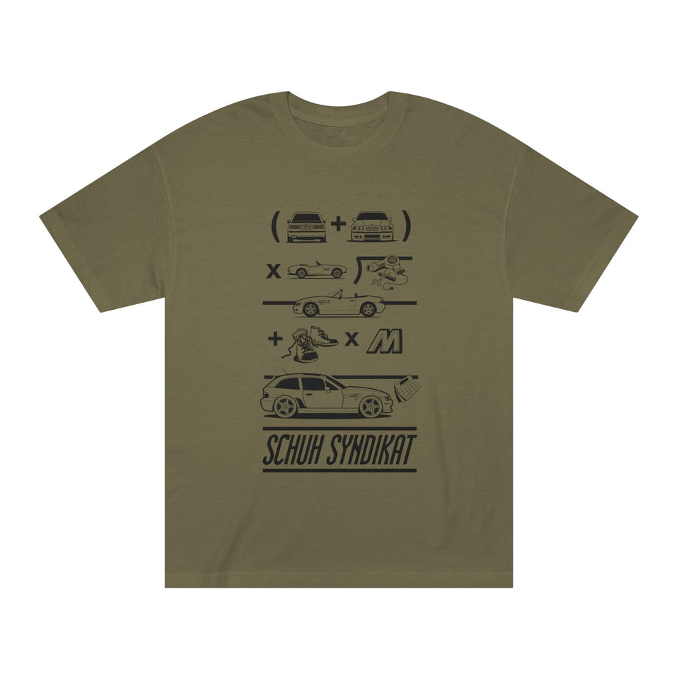 Schuh Syndikat, Clownshoe Math Tee - Unisex American Apparel Classic T-Shirt - Wear with style