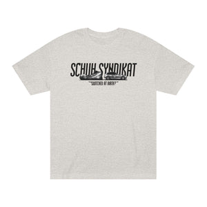 Schuh Syndikat "Switched at Birth" Tee - Unisex American Apparel Classic T-Shirt - Wear with style