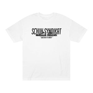 Schuh Syndikat "Switched at Birth" Tee - Unisex American Apparel Classic T-Shirt - Wear with style