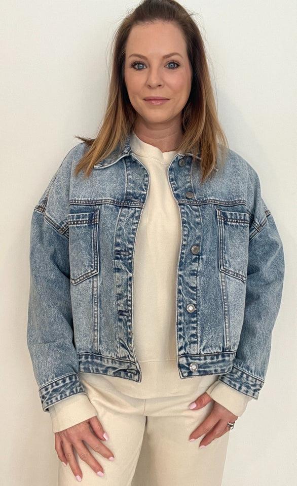 Scout Denim Jacket-Final Sale - Wear with style