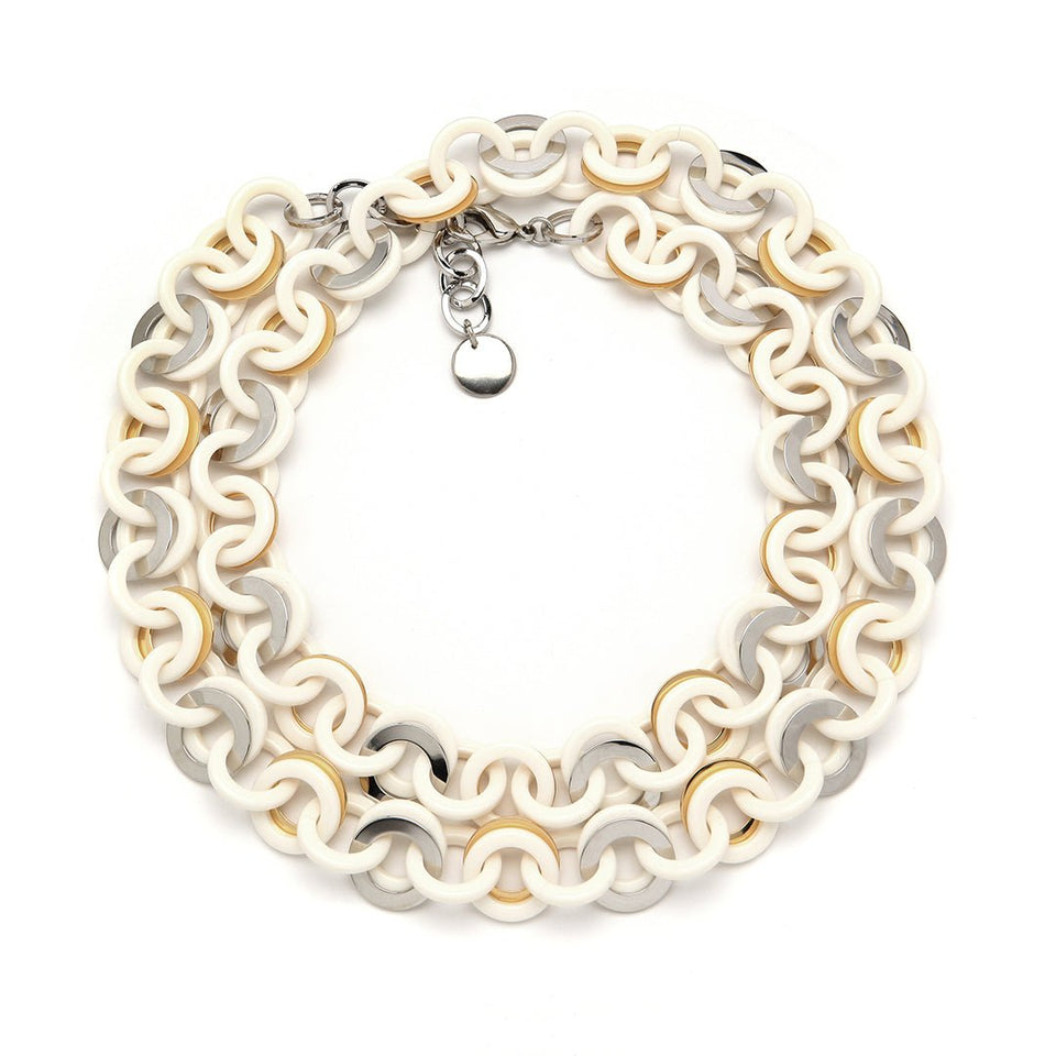 Sea Chain Necklace Latte - Wear with style