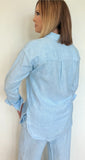 Seabreeze Button Down-Blue Microstripe - Wear with style