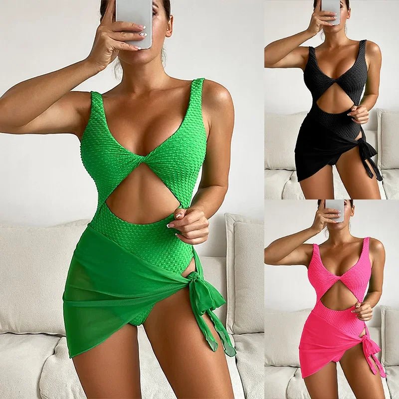 Selena cut out one piece swimsuit - Wear with style