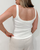 Shay Tank-White-Final Sale - Wear with style