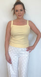 Shay Tank-Yellow-Final Sale - Wear with style