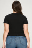 Short Sleeve Ribbed Top - Wear with style