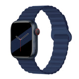 Silicone Magnetic Snap - ring Buckle Watch Strap - Wear with style