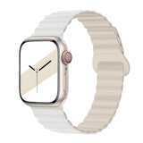 Silicone Magnetic Snap - ring Buckle Watch Strap - Wear with style