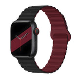 Silicone Magnetic Snap - ring Buckle Watch Strap - Wear with style
