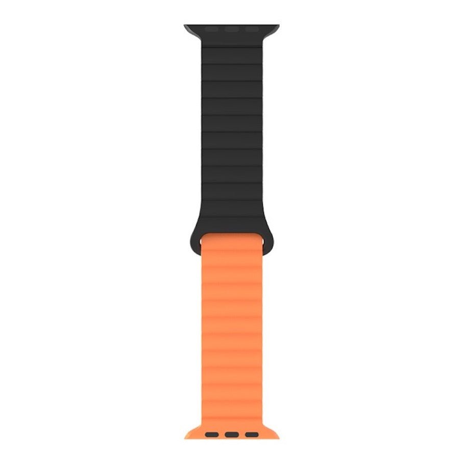 Silicone Magnetic Snap - ring Buckle Watch Strap - Wear with style