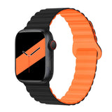 Silicone Magnetic Snap - ring Buckle Watch Strap - Wear with style
