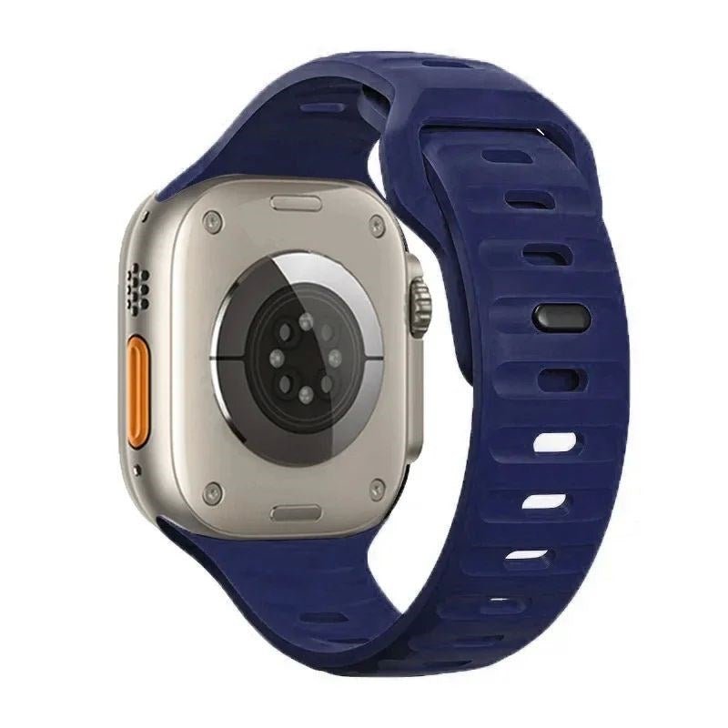 Silicone Reverse - buckle Watch Band - Wear with style