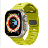 Silicone Reverse - buckle Watch Band - Wear with style
