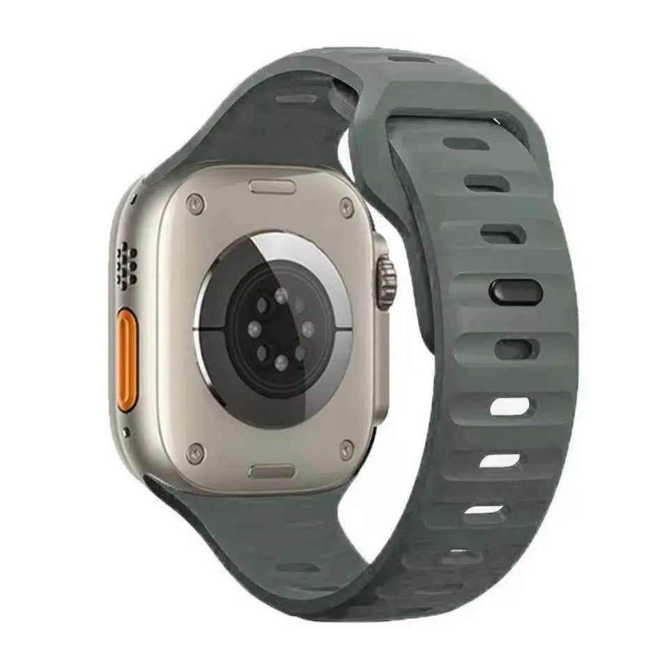 Silicone Reverse - buckle Watch Band - Wear with style