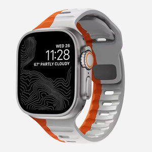 Silicone Reverse - buckle Watch Band - Wear with style