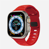 Silicone Reverse - buckle Watch Band - Wear with style