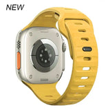 Silicone Reverse - buckle Watch Band - Wear with style