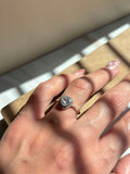 Silver 925 Heart Promise Ring |Sterling Silver rings | Anillo de plata 925 | Anillo promesa con zirconia - Wear with style